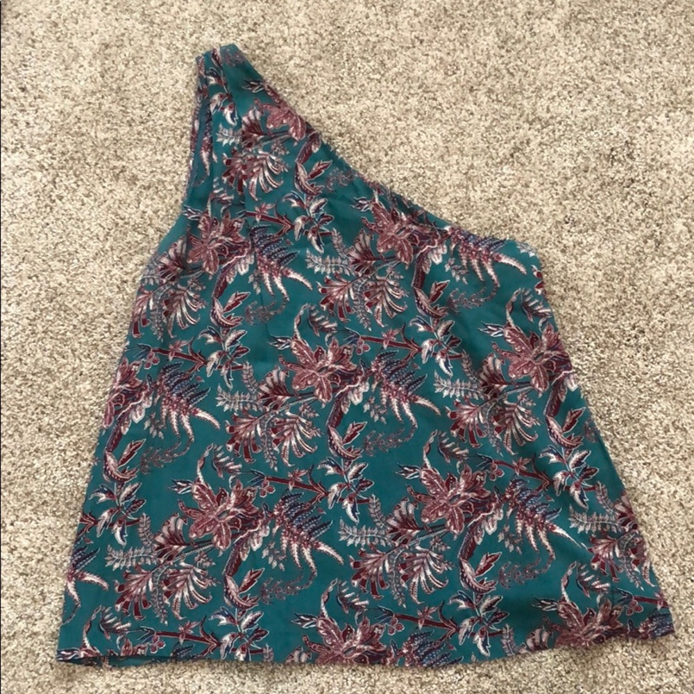 NWT Loft one shoulder top